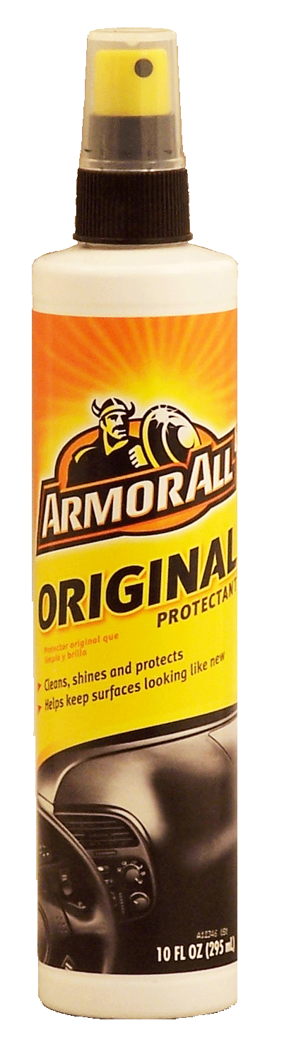 Armor All Protectant original formula cleans, shines & protects rubber, plastic & vinyl Full-Size Picture